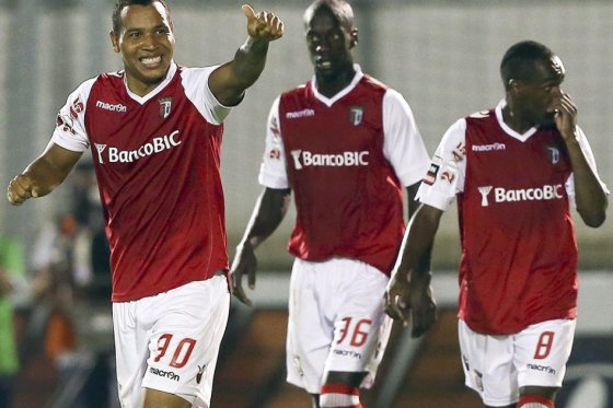 Felipe Pardo marcó doblete en la victoria del Braga contra el Gil Vicente