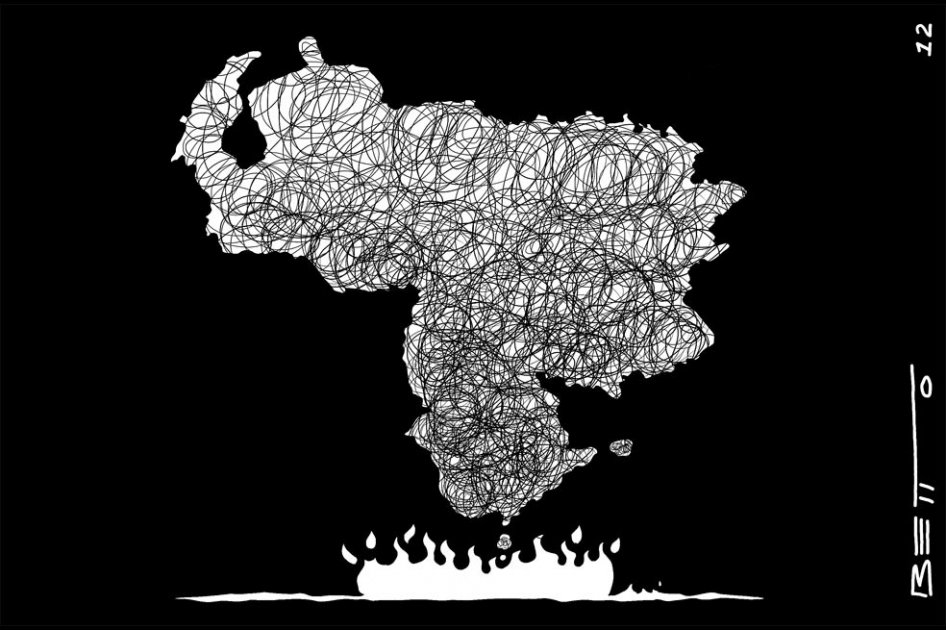 Arde Venezuela
