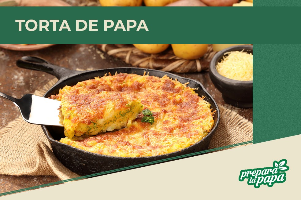 Deliciosas recetas con papa: así puede hacer una torta de papa