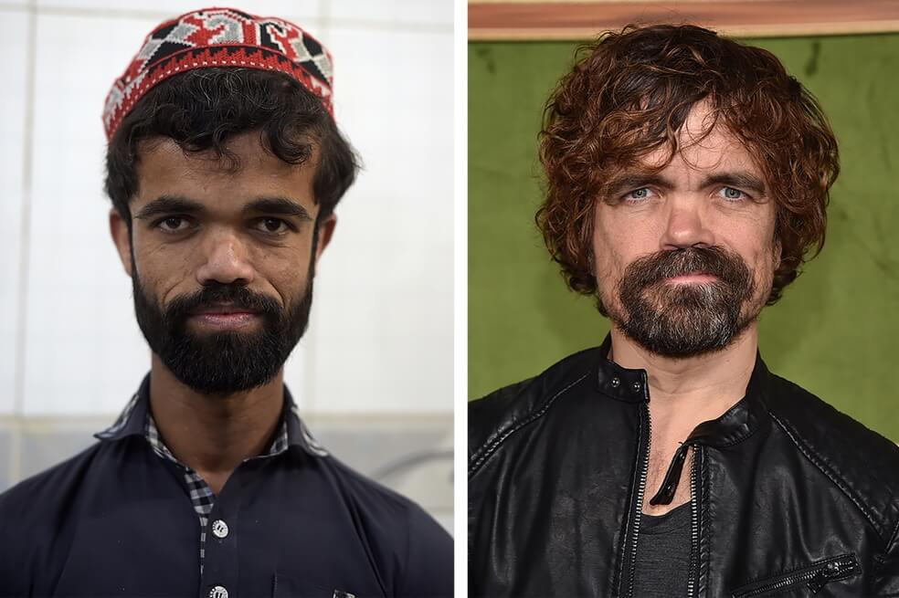 En fotos: el clon paquistaní de Tyrion Lannister que causa furor