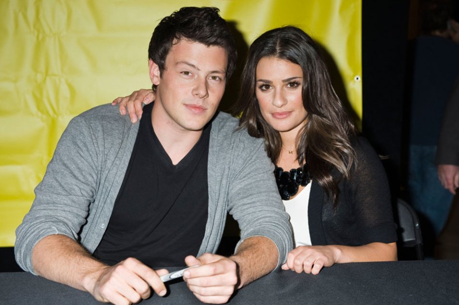 Lea Michele presume de su relación con Cory Monteith