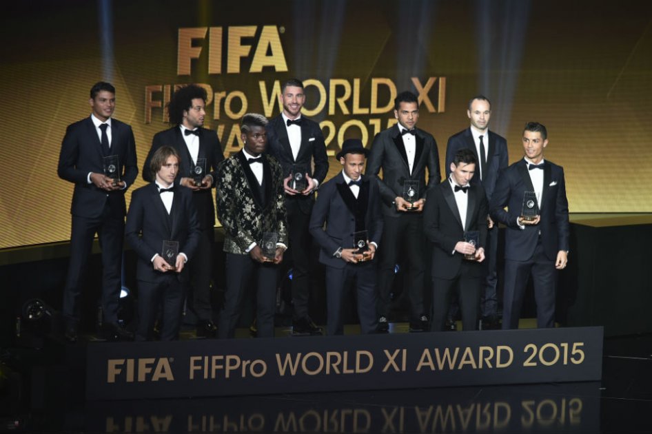 Modric y Pogba, las novedades del once Fifa/FIFPro World XI 2015