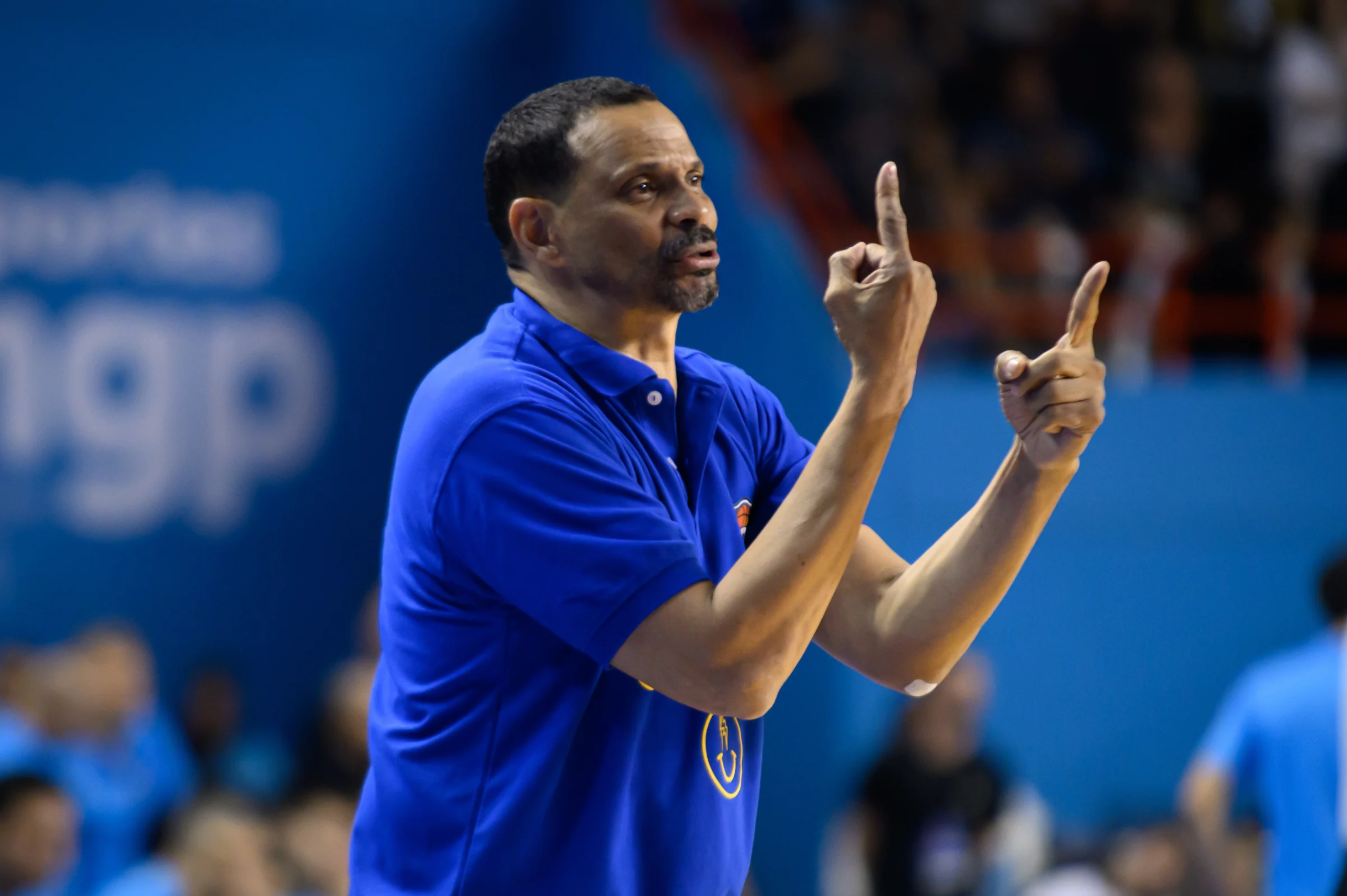 Tomás Díaz, entrenador de la selección colombiana de baloncesto.