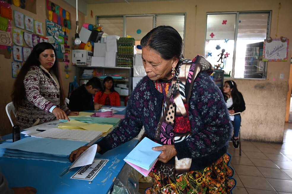 Elecciones presidenciales en Guatemala se irán a segunda vuelta