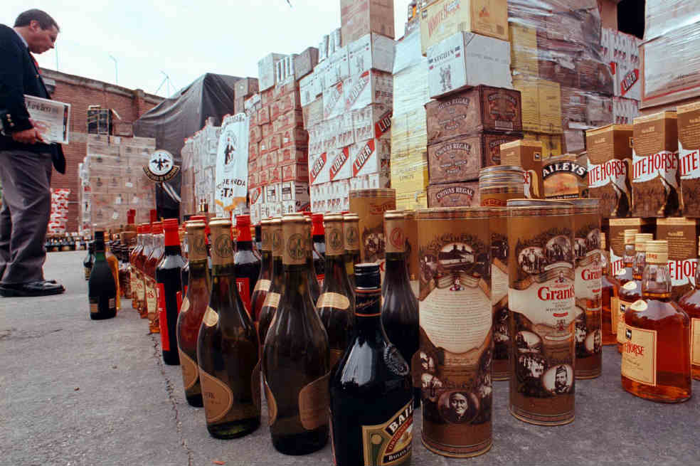 Cruzada contra el licor ilegal
