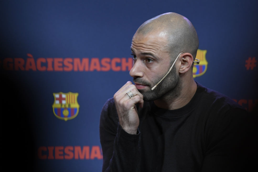 «El sueño duró más de lo que había pensado», se despide Mascherano del Barça
