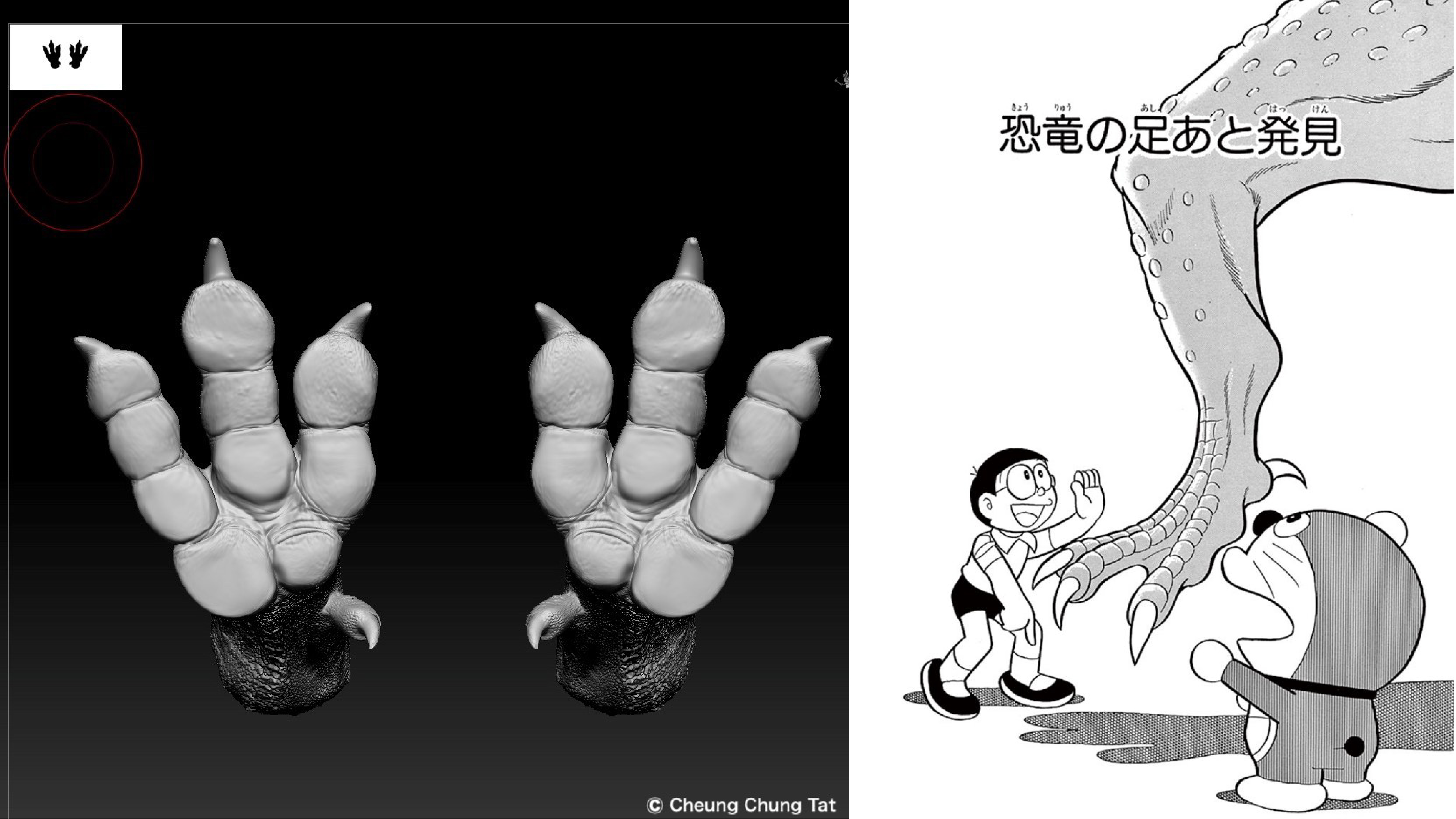 Dinosaurio recién descubierto es bautizado en honor a la serie “Doraemon”