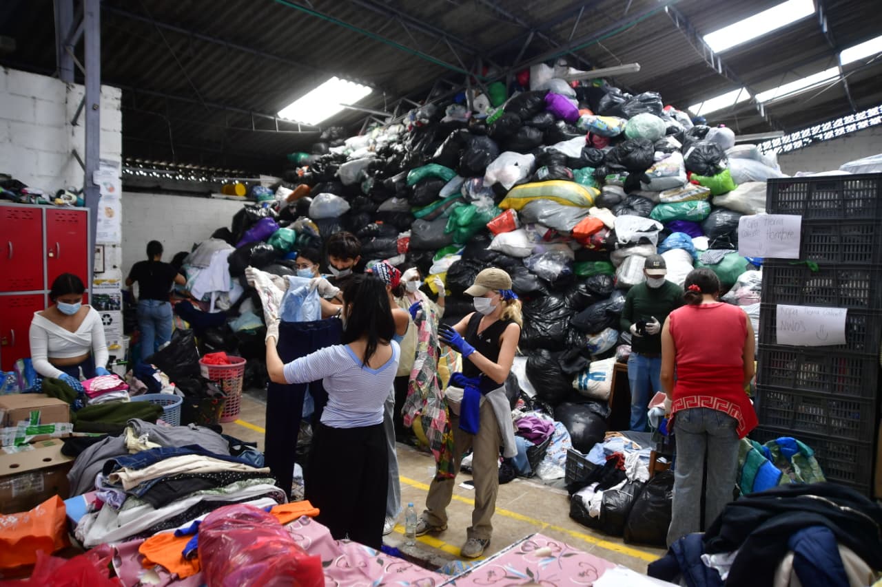 Bogotá se moviliza por los damnificados del terremoto.