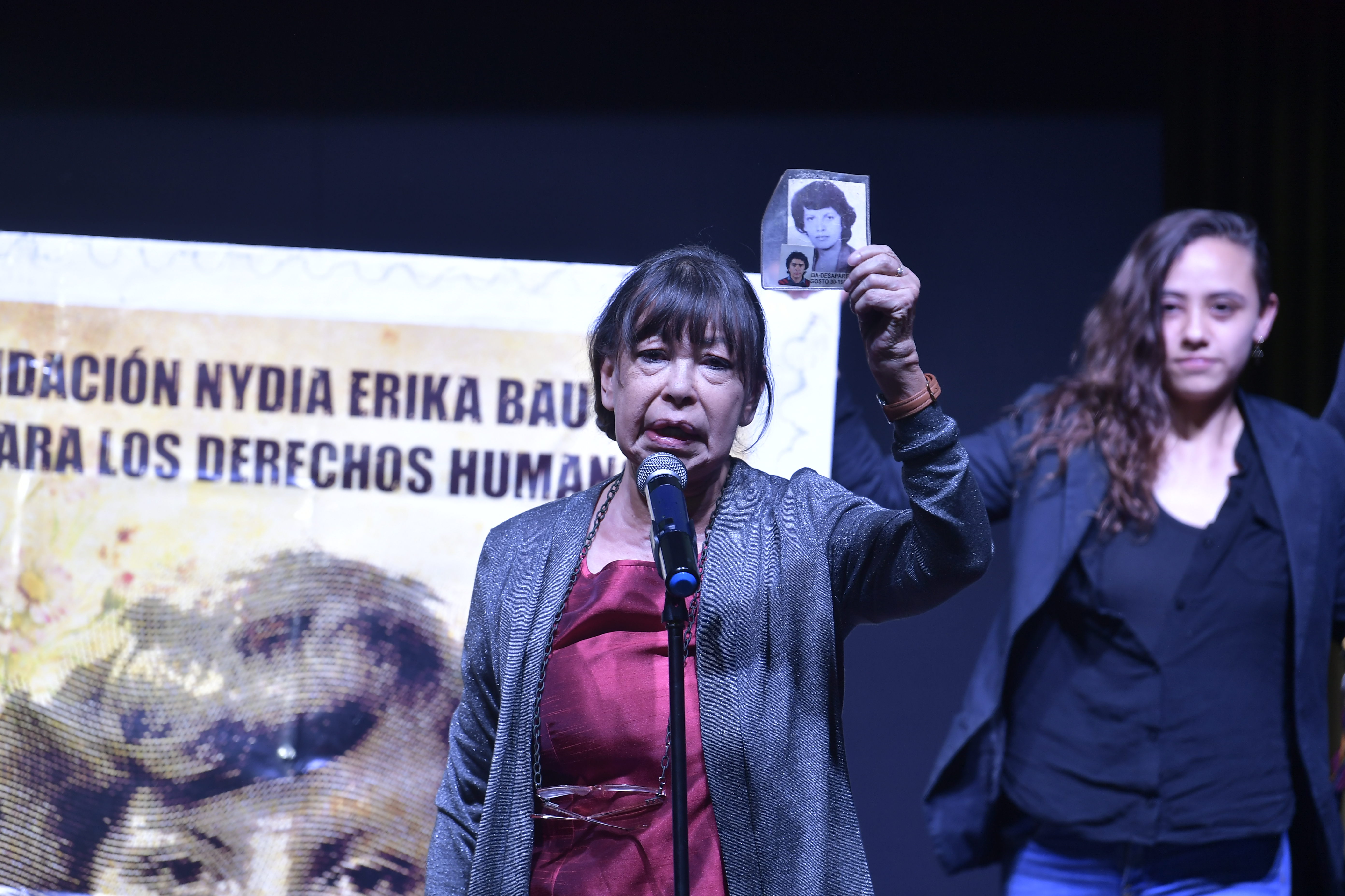 Ganadora del reconocimiento "A Toda una Vida", en el Premio Nacional de Derechos Humanos XII 2023 en Colombia.
