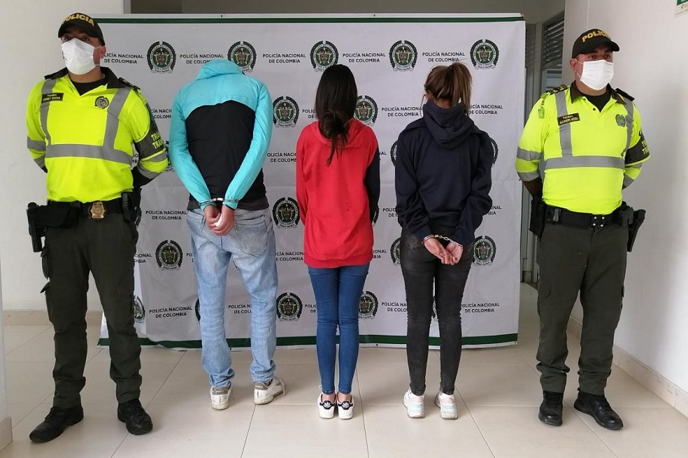 En persecución, capturan a presuntos responsables de un homicidio, en Cundinamarca
