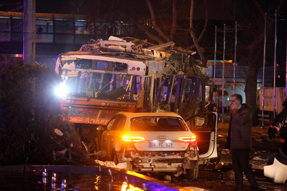 Gobierno turco confirma 34 muertos y 125 heridos en el ataque de Ankara