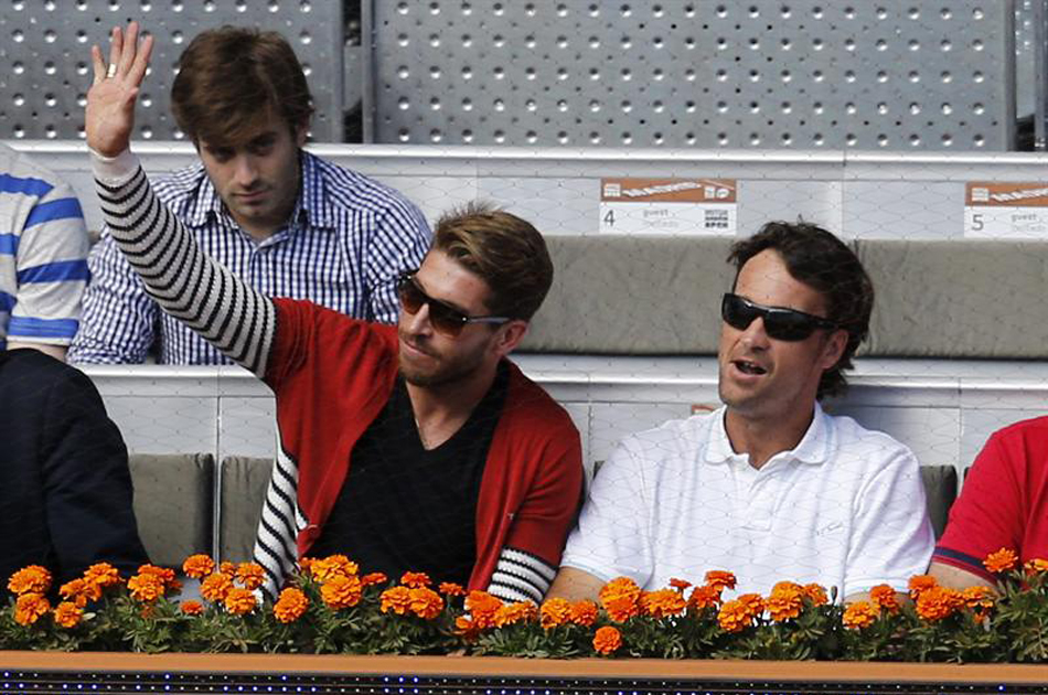 Falcao y Cristiano Ronaldo disfrutaron el partido Nadal – Ferrer