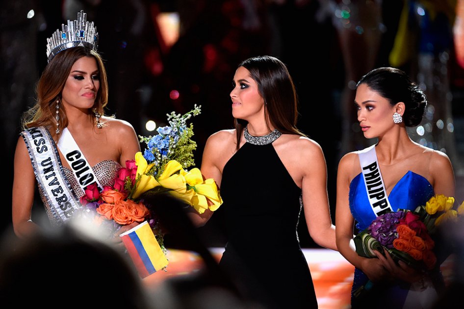 Colombia, Miss Universo por dos minutos