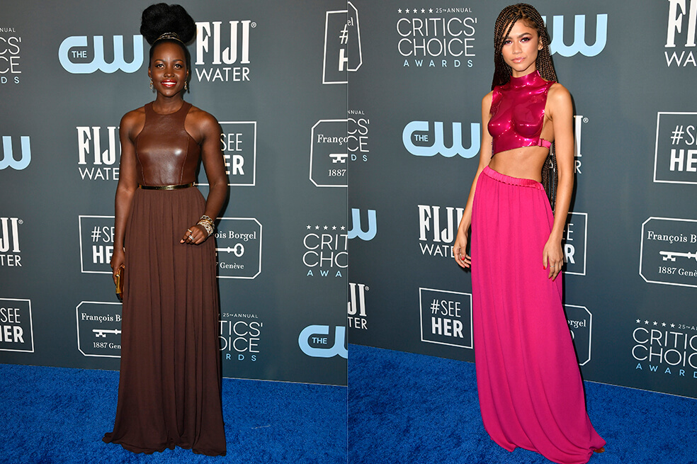 La colorida y llamativa alfombra de los Critics’ Choice Awards 2020