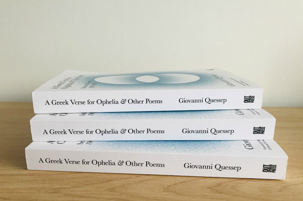 El libro «Un verso griego para Ofelia y otros», de Giovanni Quessep, se tradujo al inglés