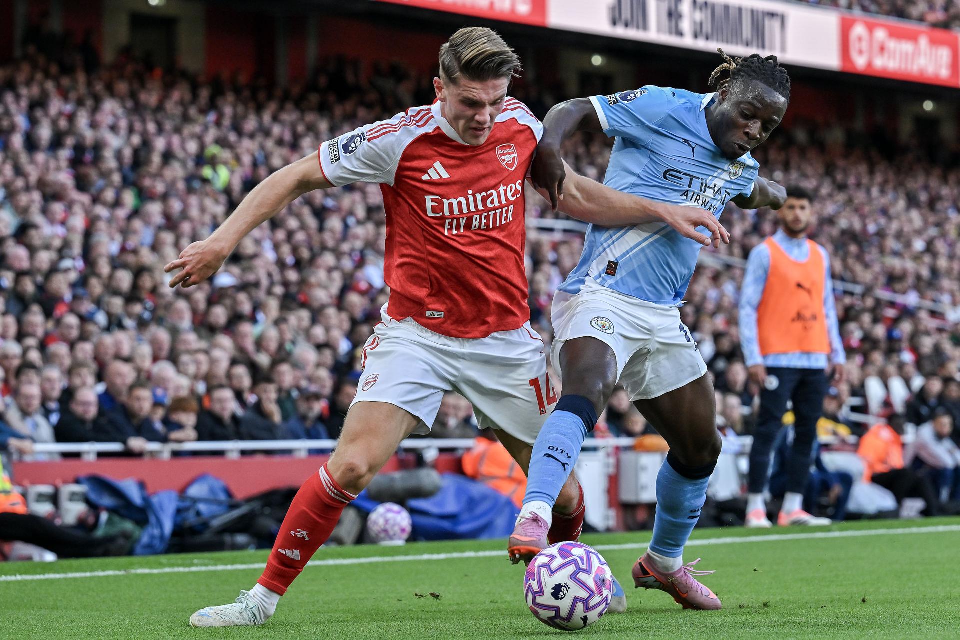Así quedó la tabla de la Premier League tras el Arsenal vs. Manchester City
