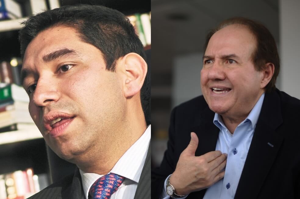 El careo inédito entre Leonidas Bustos y Gustavo Moreno