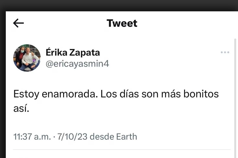 La periodista de ‘Noticias Caracol’ afirmó que antes creía que no se iba a enamorar de nadie, pero su percepción cambió y está muy feliz.