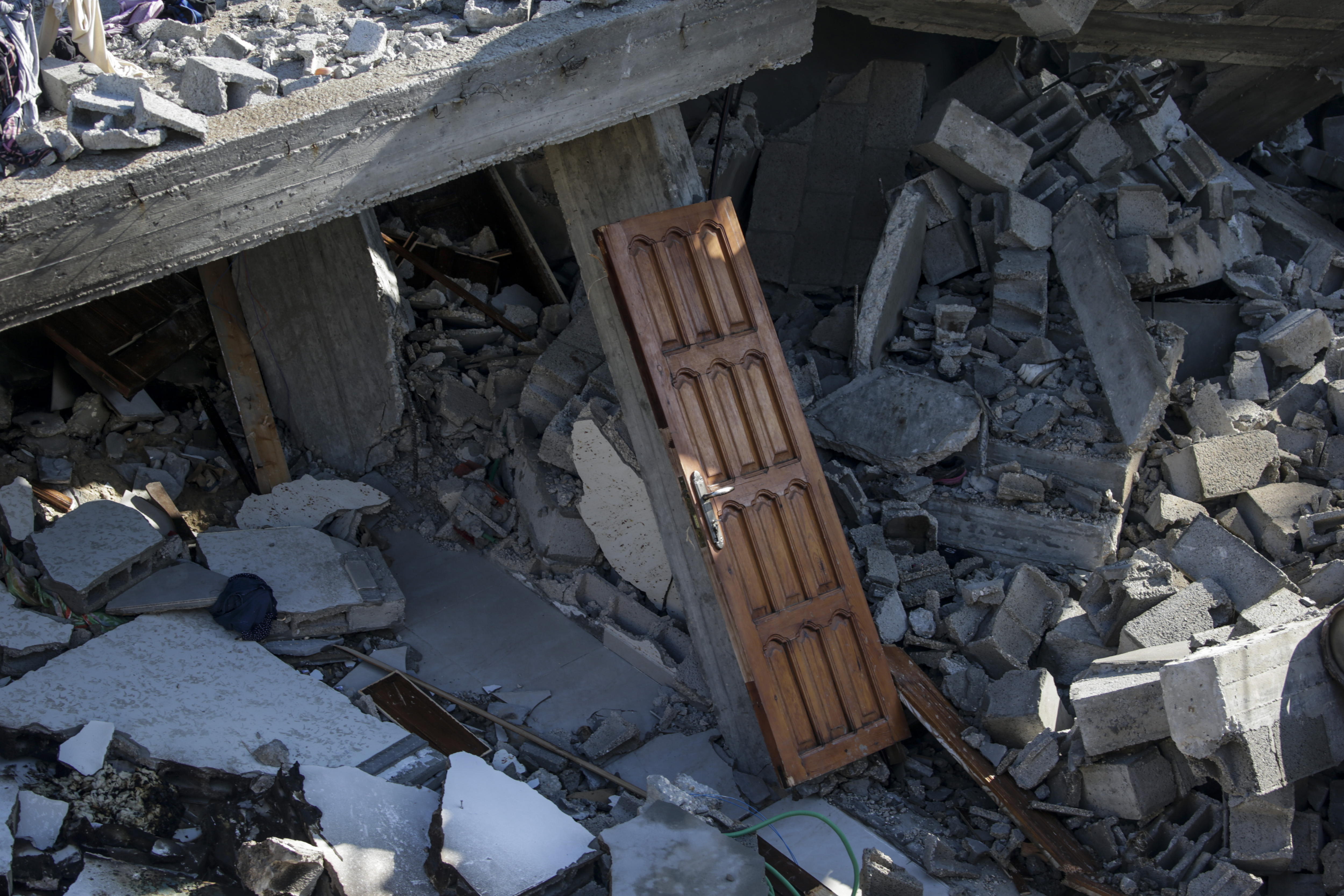 Israel bombardeó el sur de Gaza, colapsado por refugiados palestinos