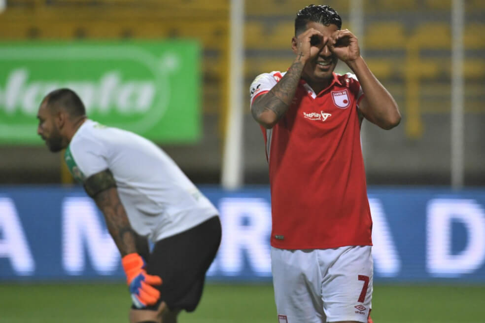 Jefferson Duque llegó a cinco goles en la Liga Águila. / Gustavo Torrijos / El Espectador