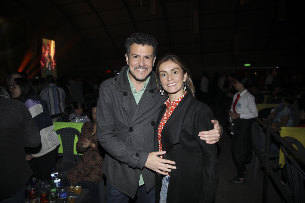 Carlos Montoya y camila Basto