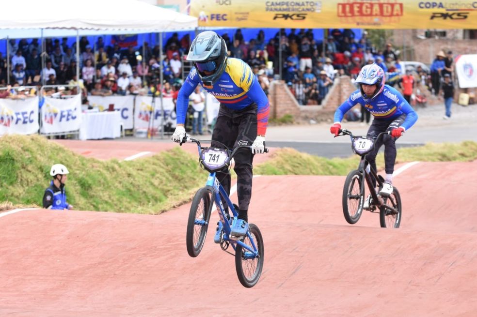 Colombia, campeona en el Panamericano de BMX en Riobamba