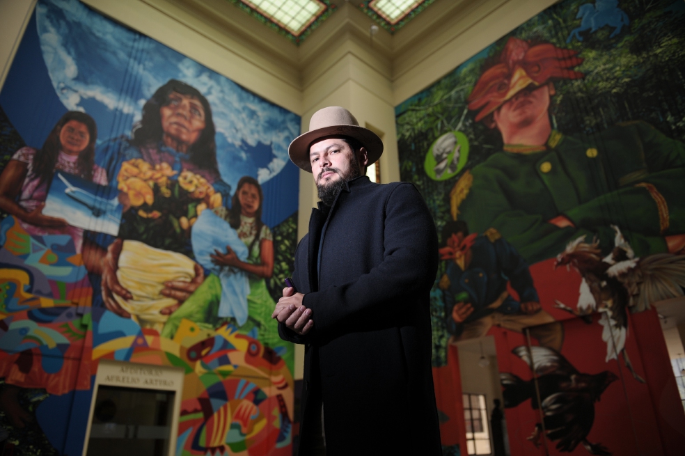 Henry García, el rostro detrás de las bibliotecas para la paz