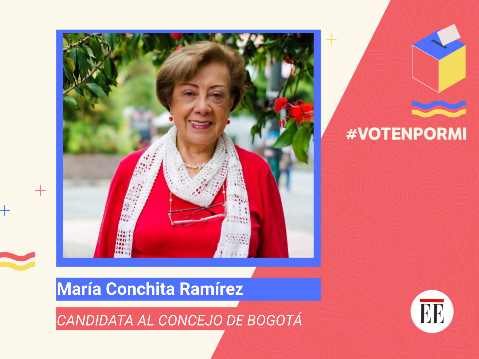 María Conchita Ramírez, por visibilizar a los adultos mayores #Votenpormí