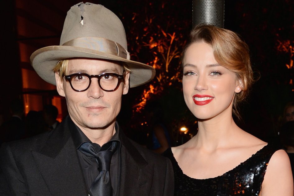 Johnny Depp y Amber Heard.