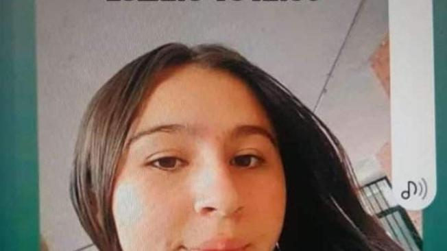 Angeli Viviana Barbosa Lozano, de 13 años.