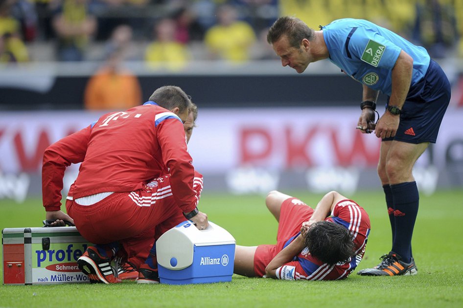 Javi Martínez se lesiona una rodilla, rotura de cruzado casi segura