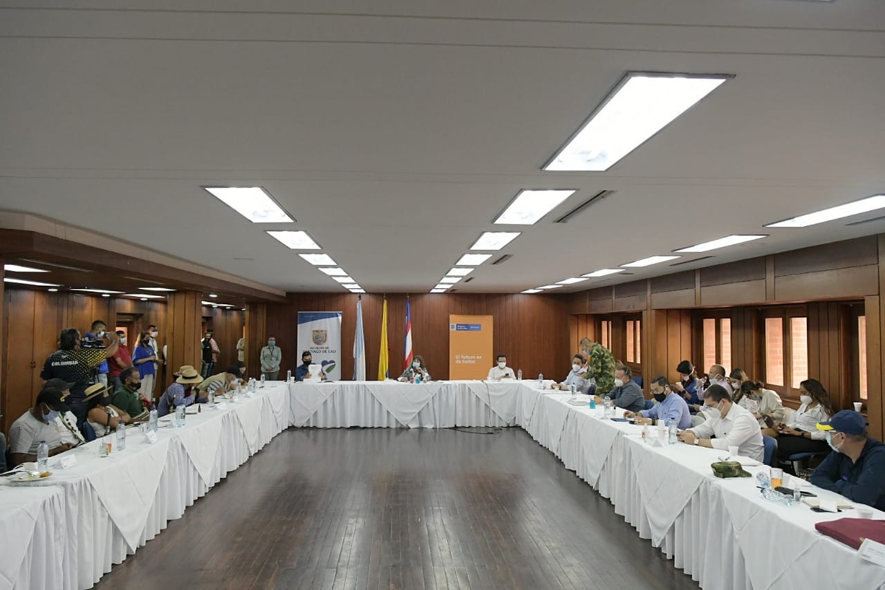 Gobierno está considerando propuesta de encuentro con algunos miembros de la minga
