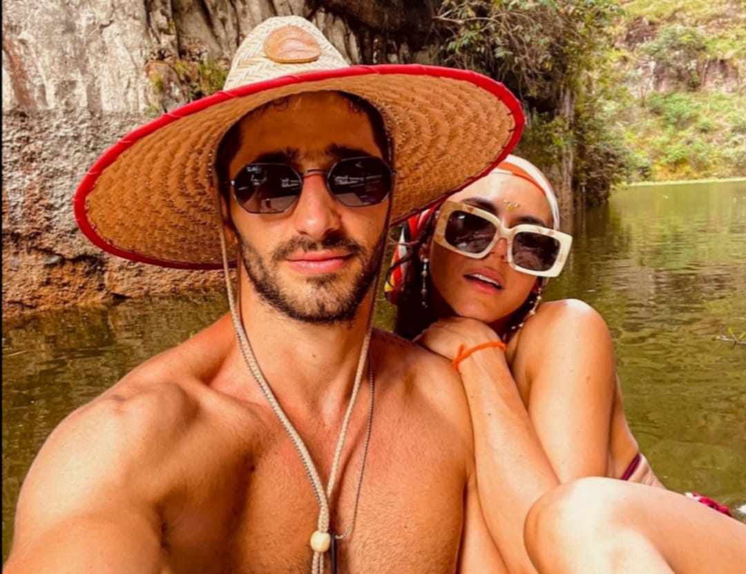 Carolina Gaitán y Nicolás Nohra disfrutan los viajes en pareja.