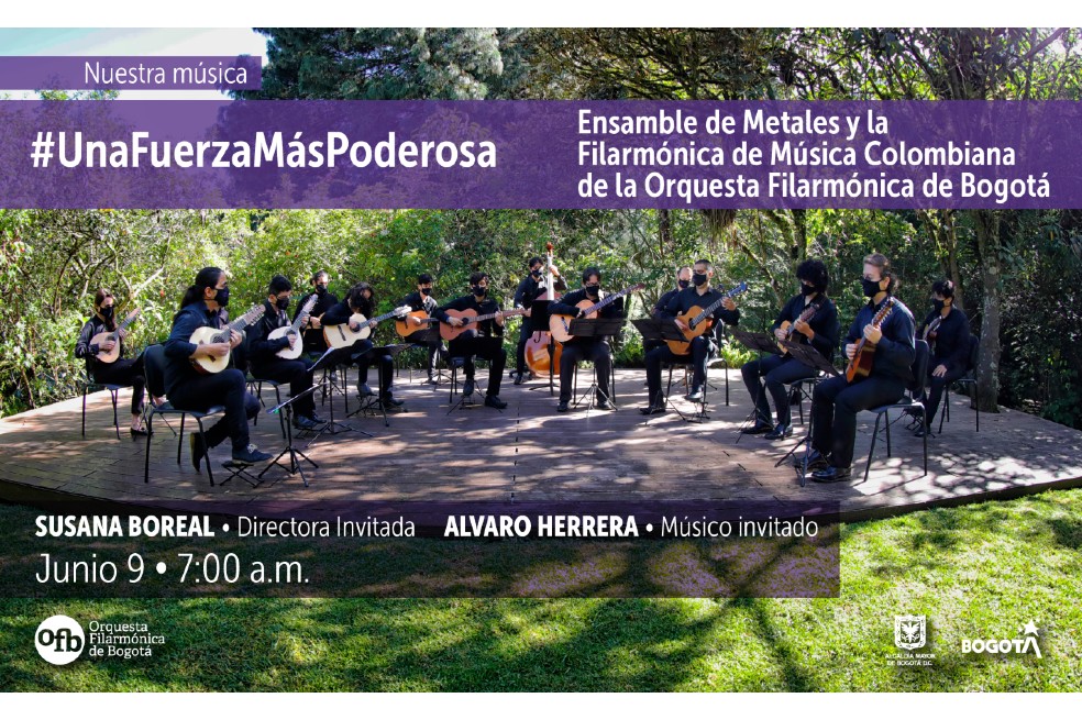 “Una fuerza más poderosa”, el mensaje de La Orquesta Filarmónica de Bogotá