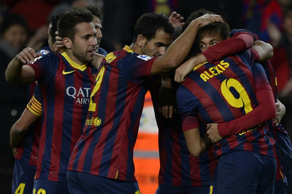 Barcelona, sin Neymar, Messi ni Xavi, quiere cerrar como líder el 2013