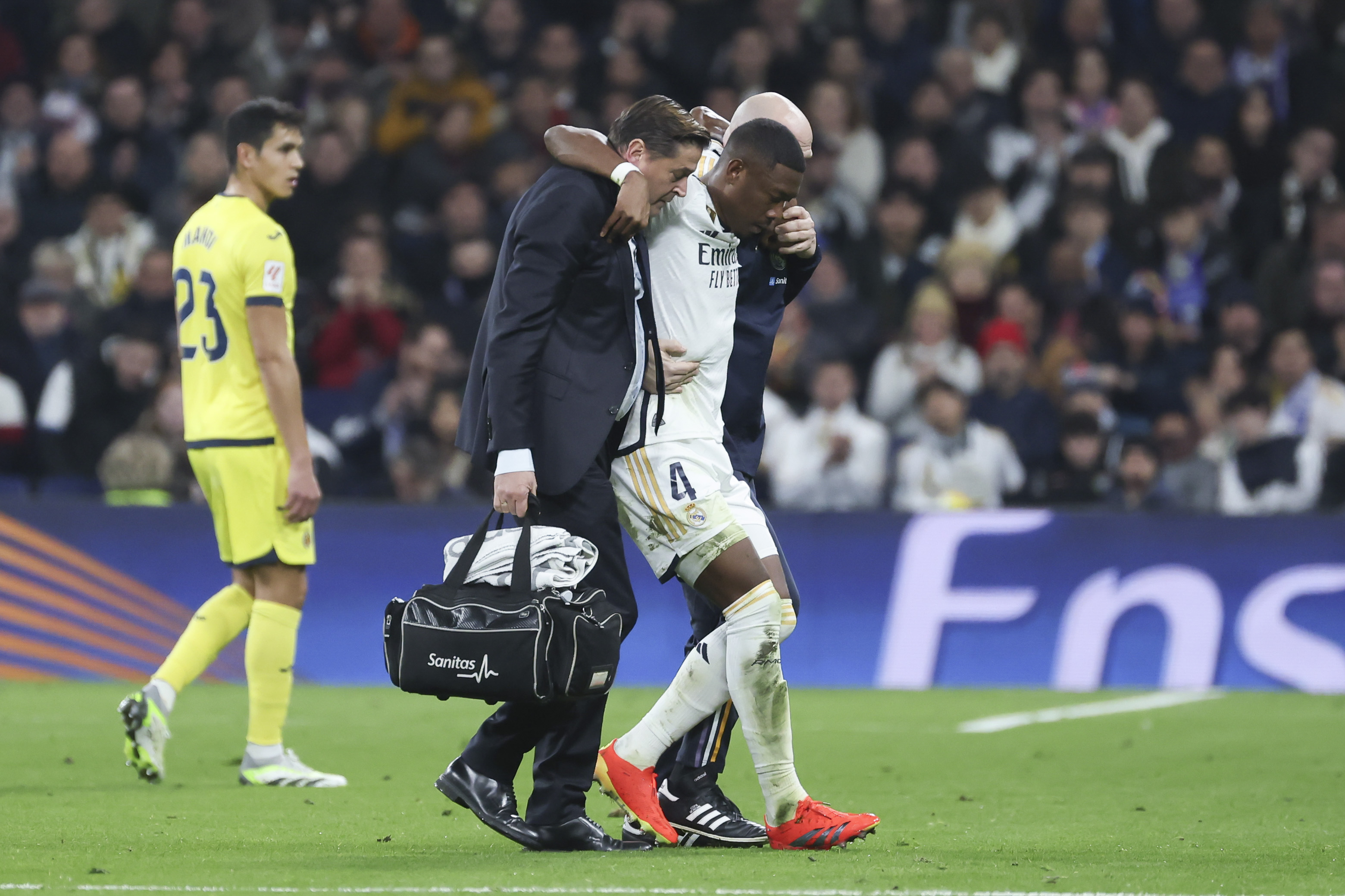 Real Madrid venció a Villarreal pero perdió a uno de sus mejores defensores
