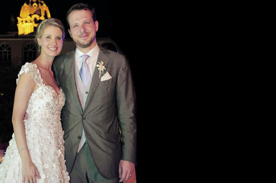 El matrimonio de Claudia Gurisatti