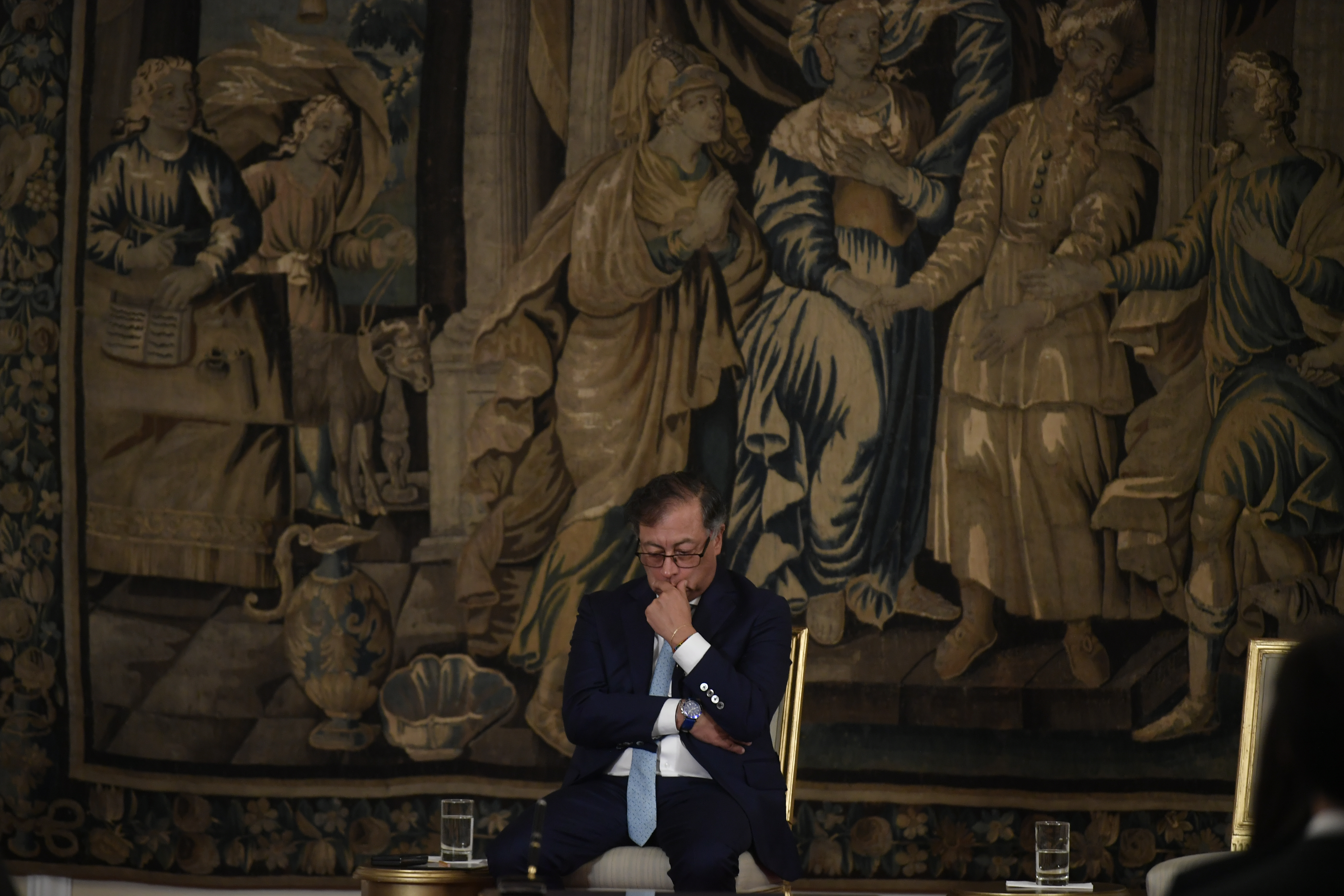 Posesión como Fiscal General de la Nación ante el presidente Gustavo Petro.
