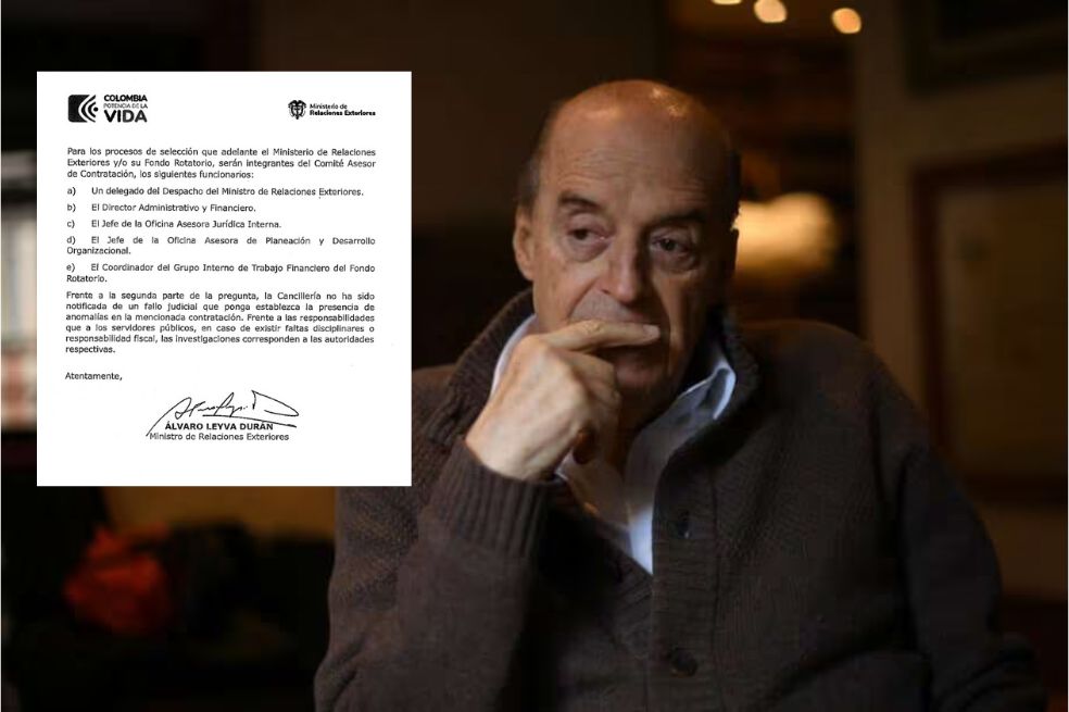 Pese a estar suspendido, Leyva firmó como canciller documento enviado a congresista