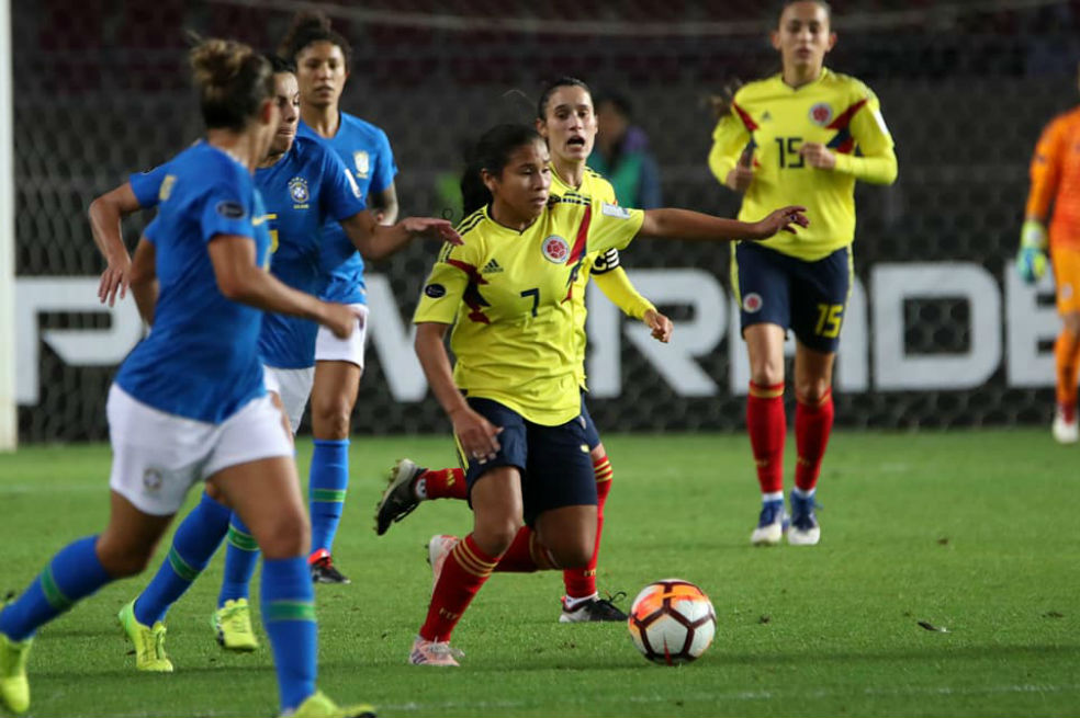 Colombia sumó un punto en el cuadrangular final de la Copa América Femenina.  / Copa América Femenina