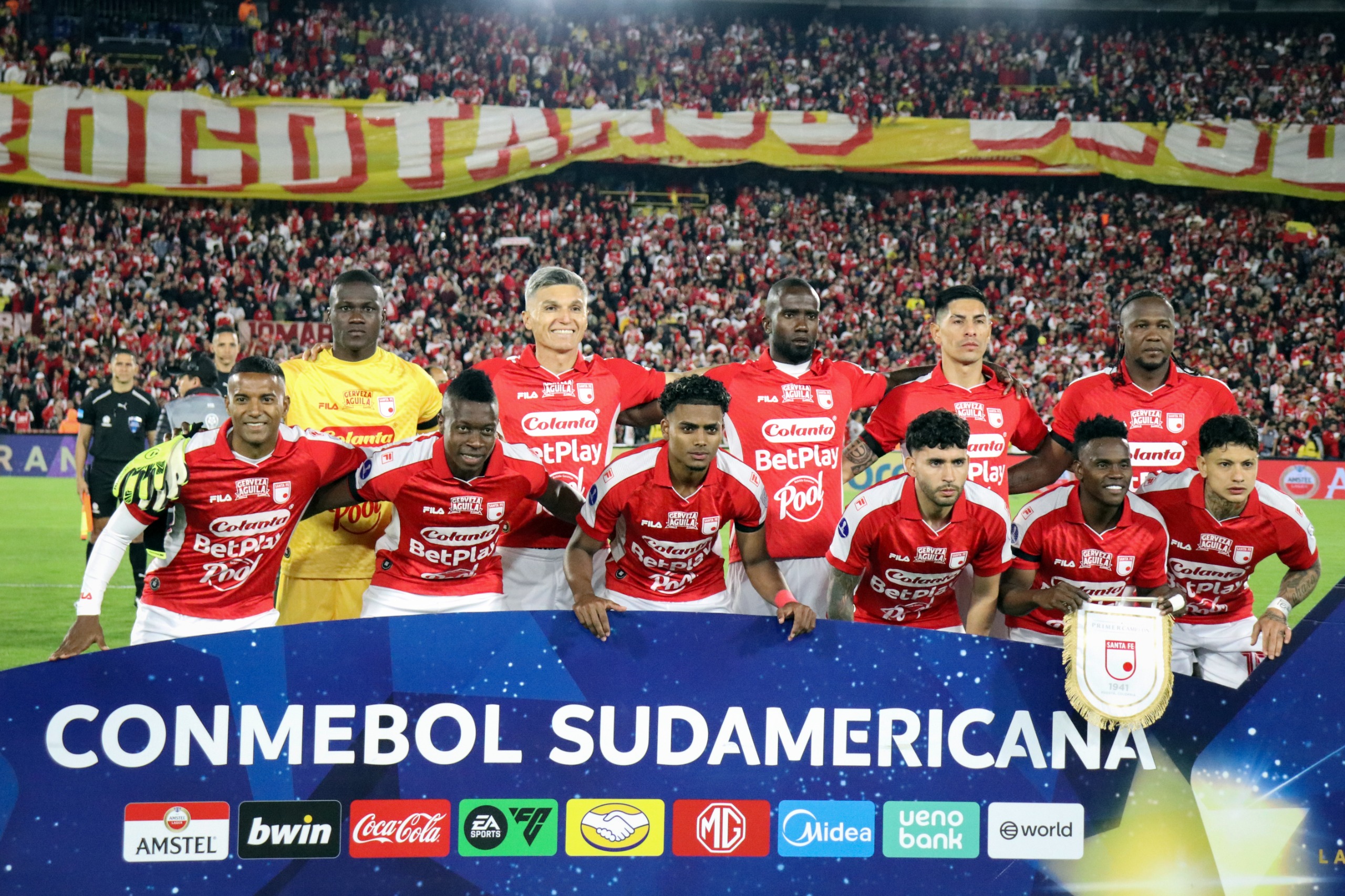 Galería: así se vivió el empate 0-0 entre Santa Fe y River Plate en la Copa Sudamericana