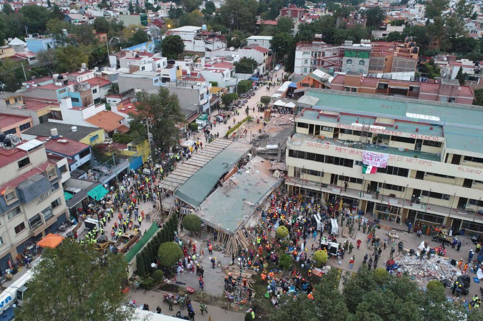 La escuela, símbolo de la tragedia