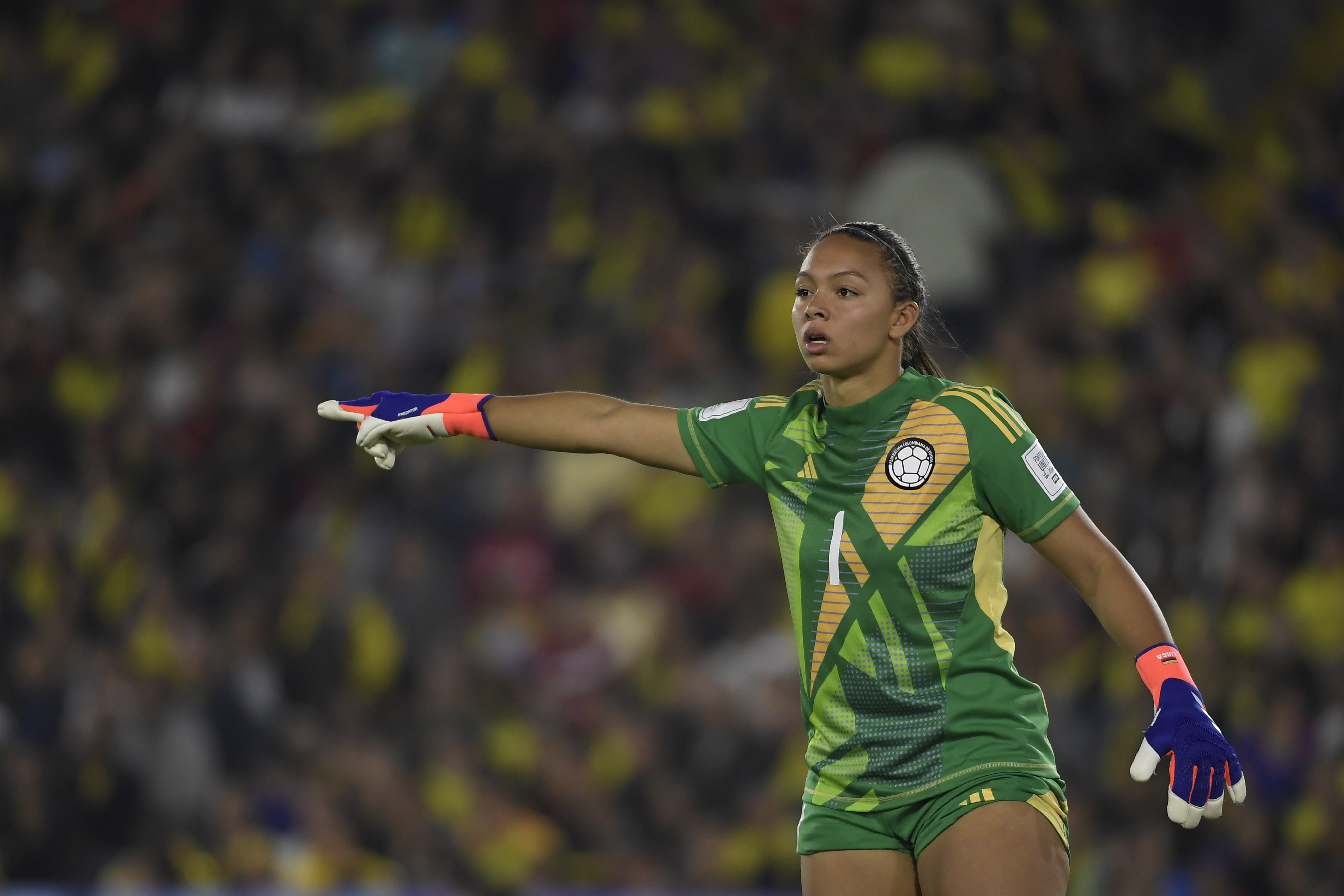 Presente y futuro en el arco colombiano: Luisa Agudelo, figura de la selección de Colombia