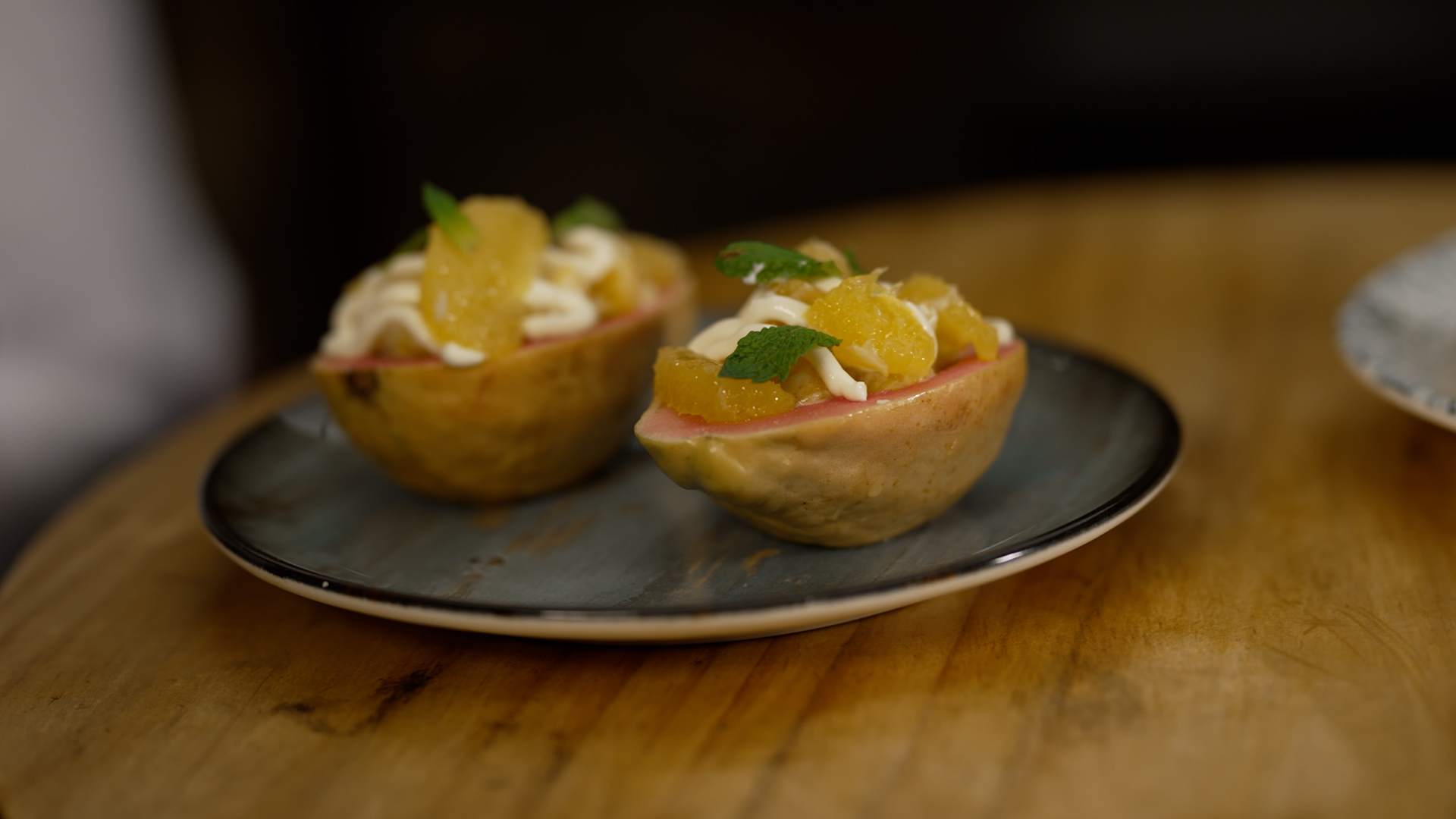 Recetas fáciles: postre de guayaba con durazno en almíbar y naranja