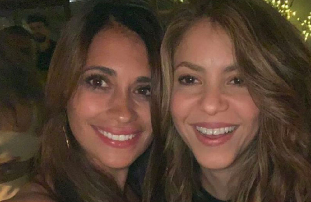 Shakira y Antonella Roccuzzo celebran juntas el triunfo del Barcelona