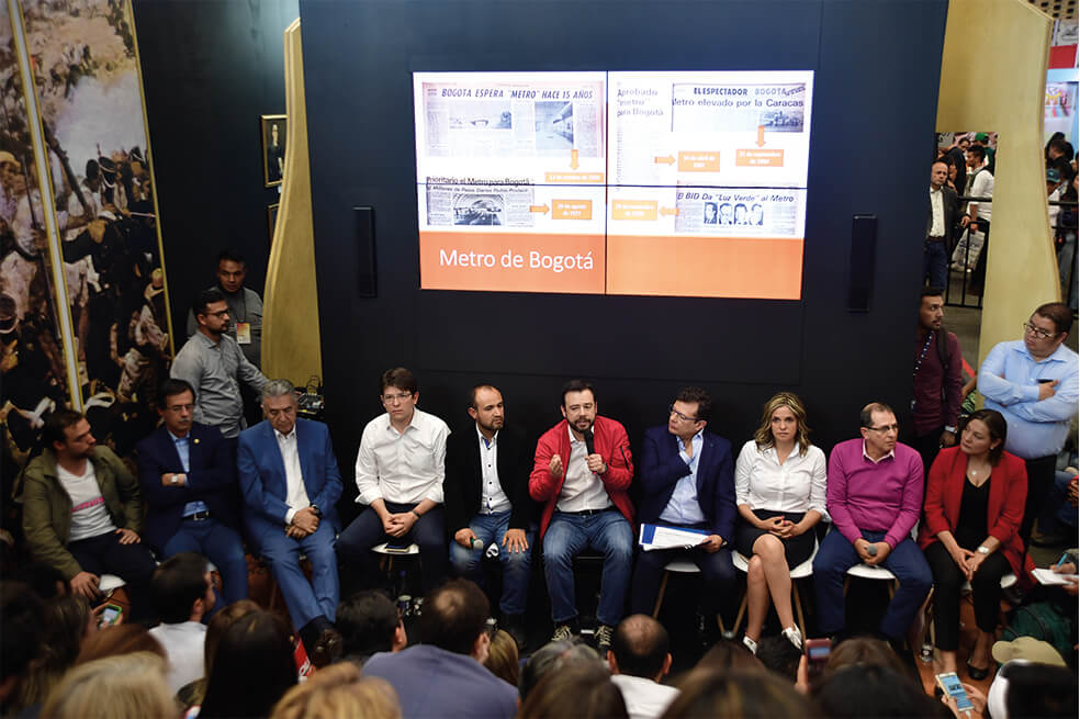 Metro de Bogotá, tema espinoso en el debate de candidatos a la Alcaldía de Bogotá