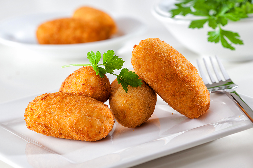 Truco para hacer croquetas de pollo jugosas y crujientes