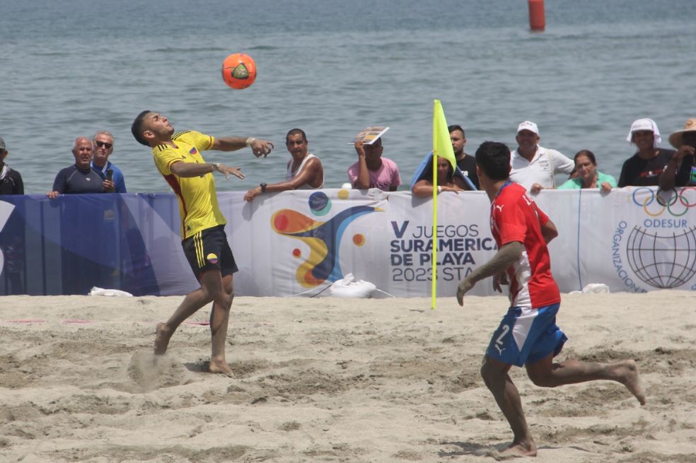 La diferencia sigue siendo mínima en los Suramericanos de Mar y Playa de Santa Marta