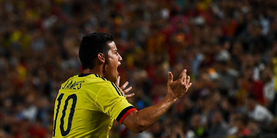 James apunta al Atleti, Napoles no lo podría comprar