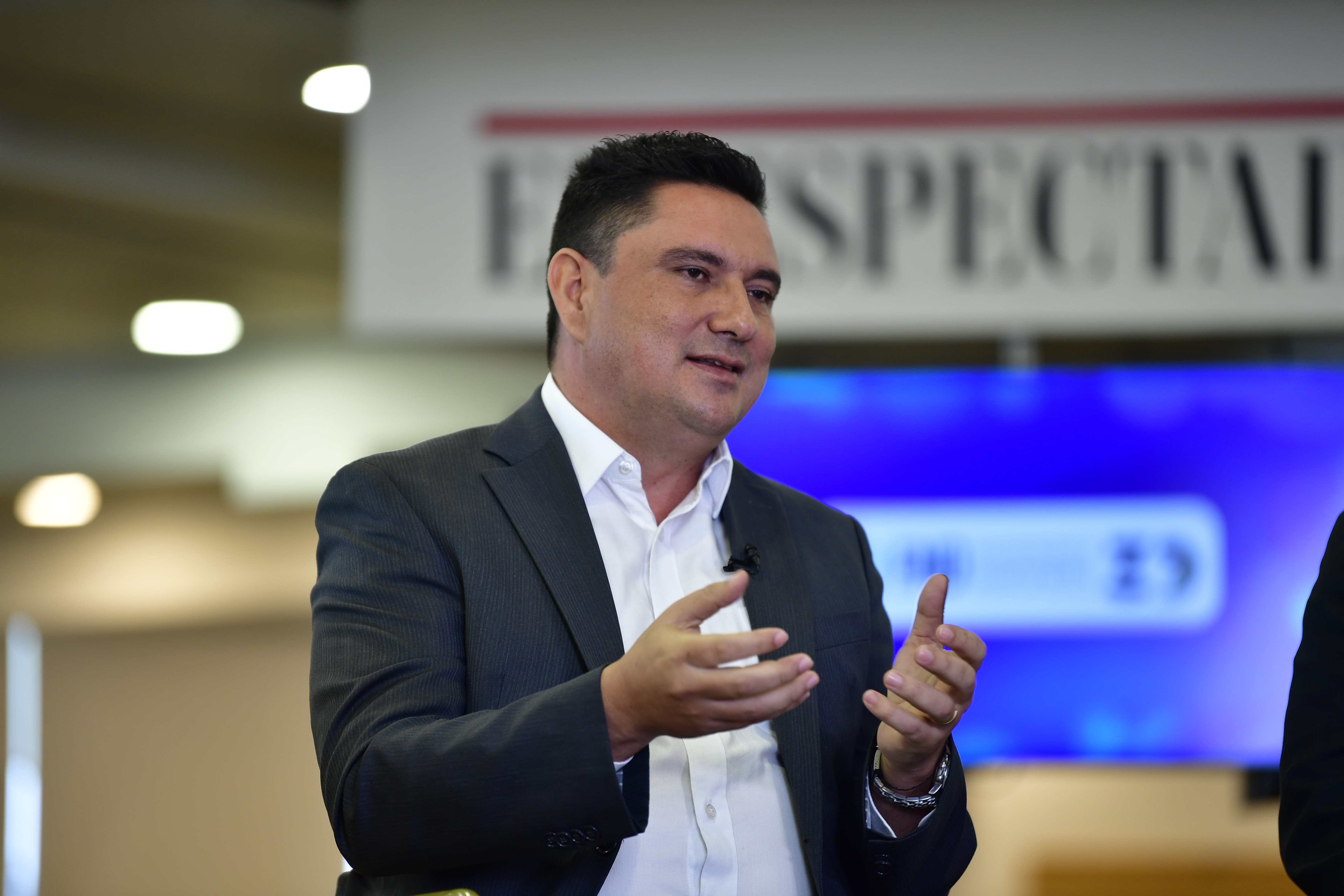 Gobernador Arauca durante entrevista para El Espectador